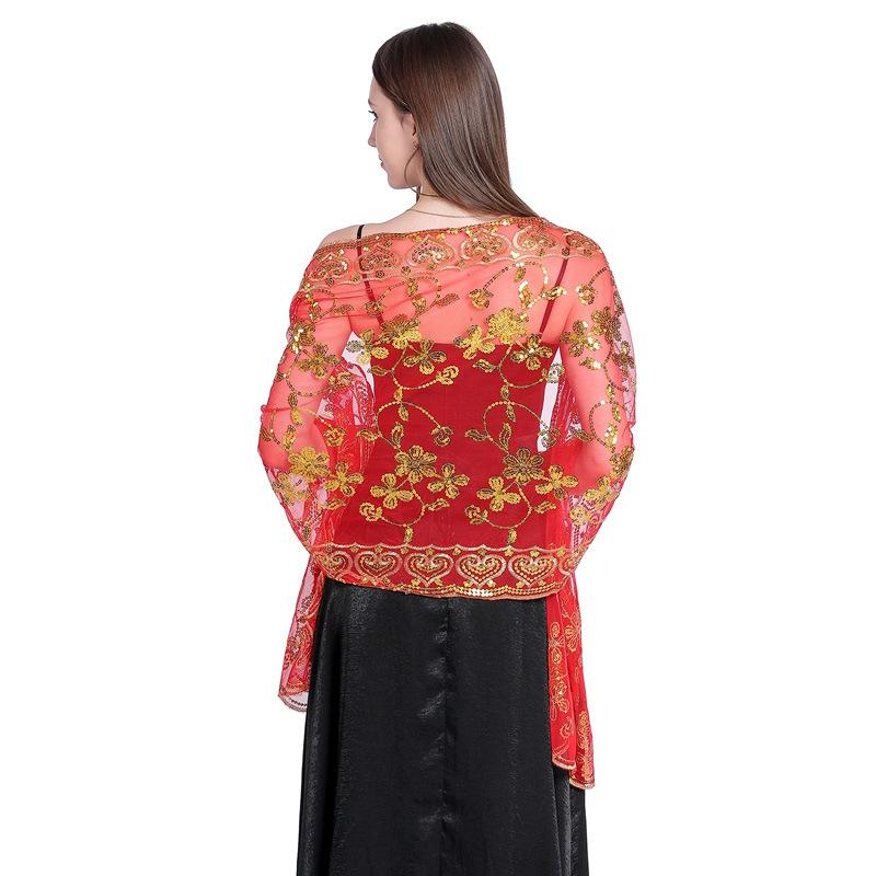 New Sequin Shawl Elegant Shawl Shopping, Travel Scarf