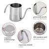 350ml Stainless Steel Hand Drip Coffee Kettle Gooseneck Pour Over Coffee Kettle Tea Kettle