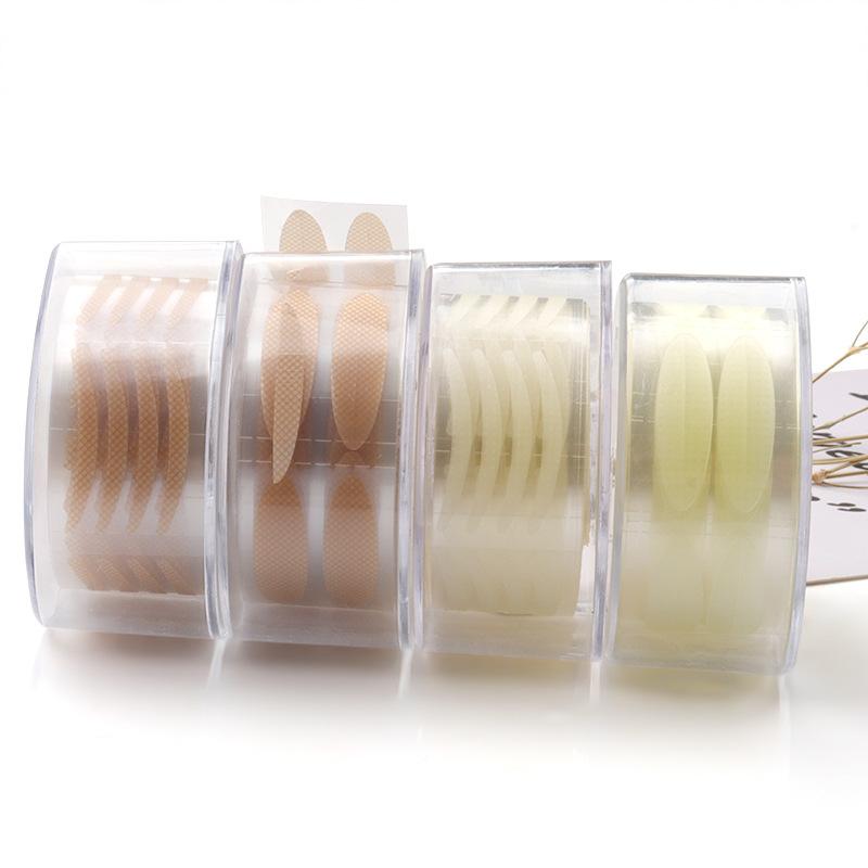 600pcs Invisible Double Fold Eyelid Sticker Double Eyelid Tapes Lift Strips Clear Gray Eyelid Stripe Big Eyes Beauty Tool