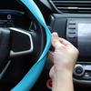 Silicone steering wheel cover elastic glove fit soft touch can choose from various colors of car interior decoration DIY parts