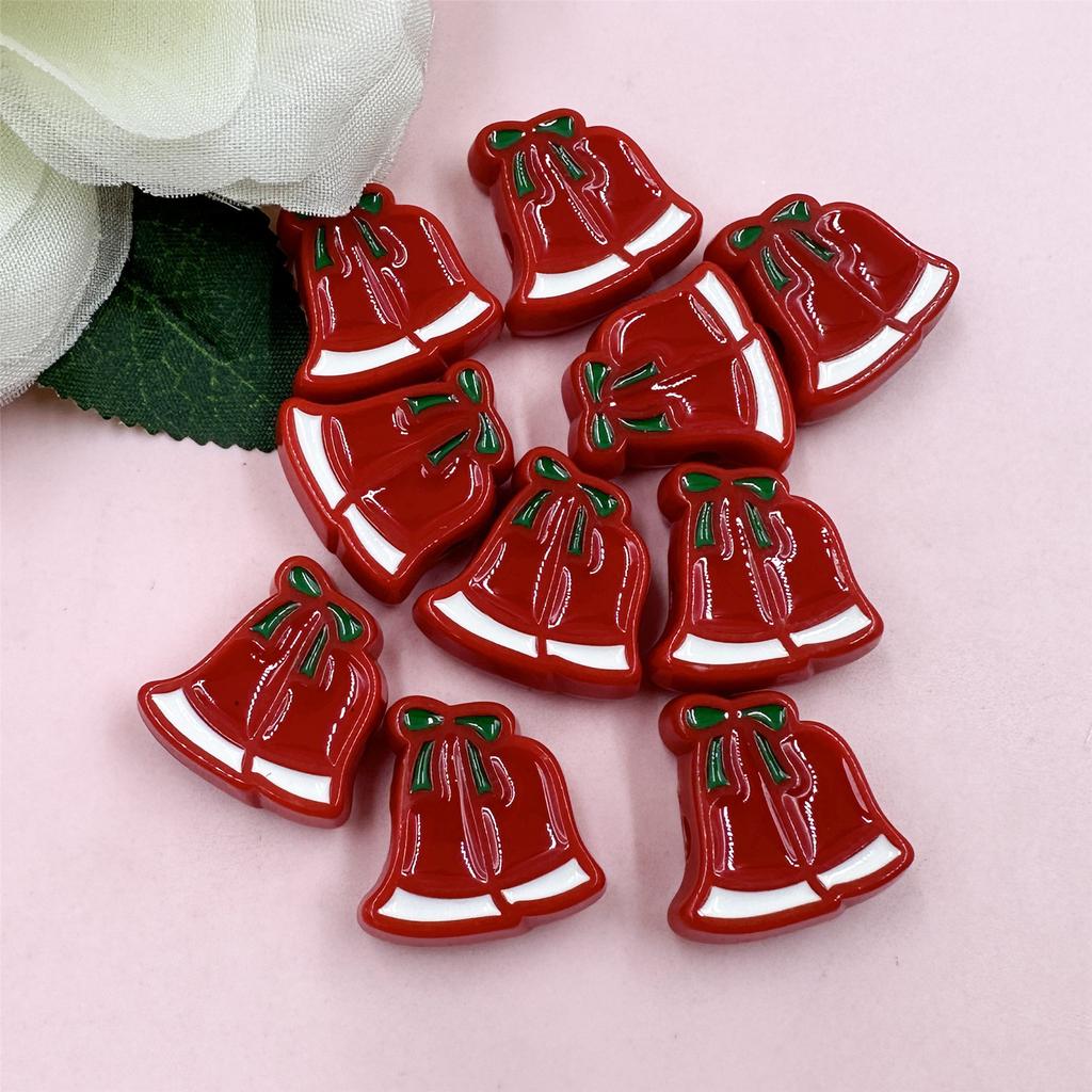 Цепи для мобильных телефонов ручной работы DIY браслеты Свободные материалы для головок Перчатки снеговика Капельное масло Акриловые елочные клетки Ожерелье Аксессуары 10 шт.