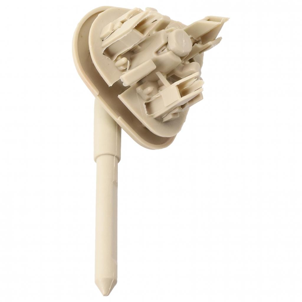 Бежевые клипсы солнцезащитного козырька Автоаксессуары Легкая установка Пластик