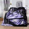 Butterfly Blanket Print Fleece Blanket Throw Light Weight Warm Blanket for Bed Kids Blankets Couch Chair Living Room All Season