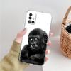 Чехол для телефона Samsung A15 A13 A35 A55 A51 A71 A41 A31 A21S A03S A05 A17 A23 A25 A33 A53 A73 5G A07 4G Чехол Милая Забавная Обезьянка