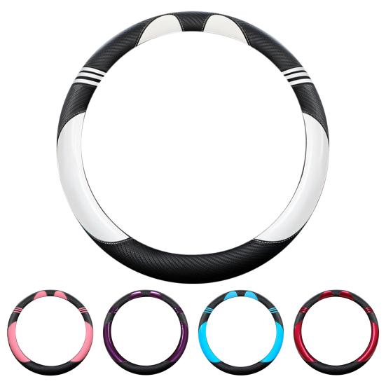 Чехол на руль, модный, устойчивый к поту, автомобильный стиль, искусственная кожа, подушка для грузовика