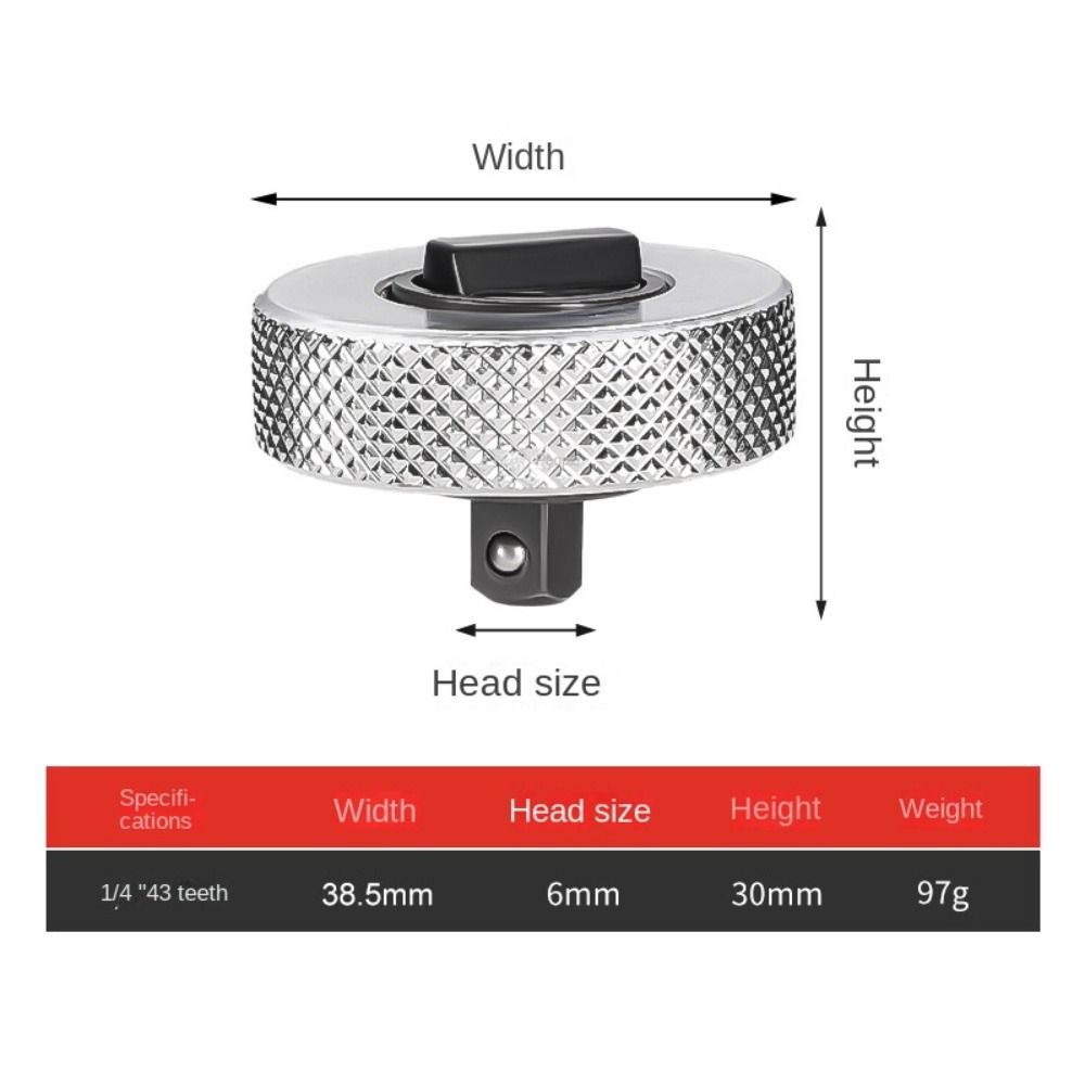 Aluminium Alloy Ratchet Socket Wrench Steel Hand Tools New Socket Wrench Handle Home
