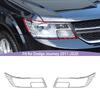 Крышки передних фар автомобиля ABS Лампа Украшение для Dodge Journey 2011-2020 Внешние аксессуары 