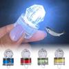 1PC Deep Sea Diamond Night Fishing Led Underwater Fish-Attracting Light Multicolor Fast Fish Aggregating Device