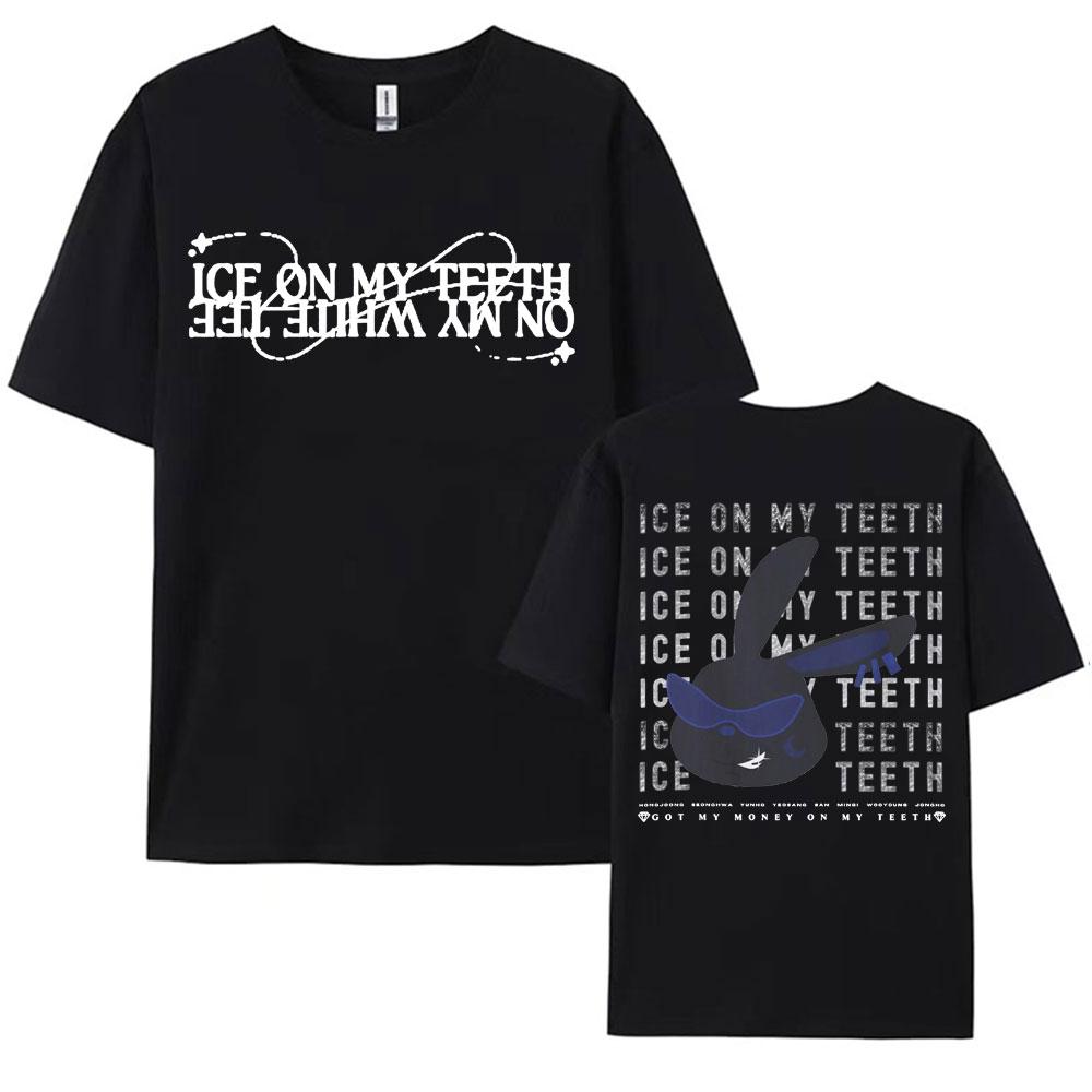 2025 Ateez World Tour Towards The Light Will To Power T Shirt Men Women Korean Fashion High Quality Casual 100 Cotton Tshirts