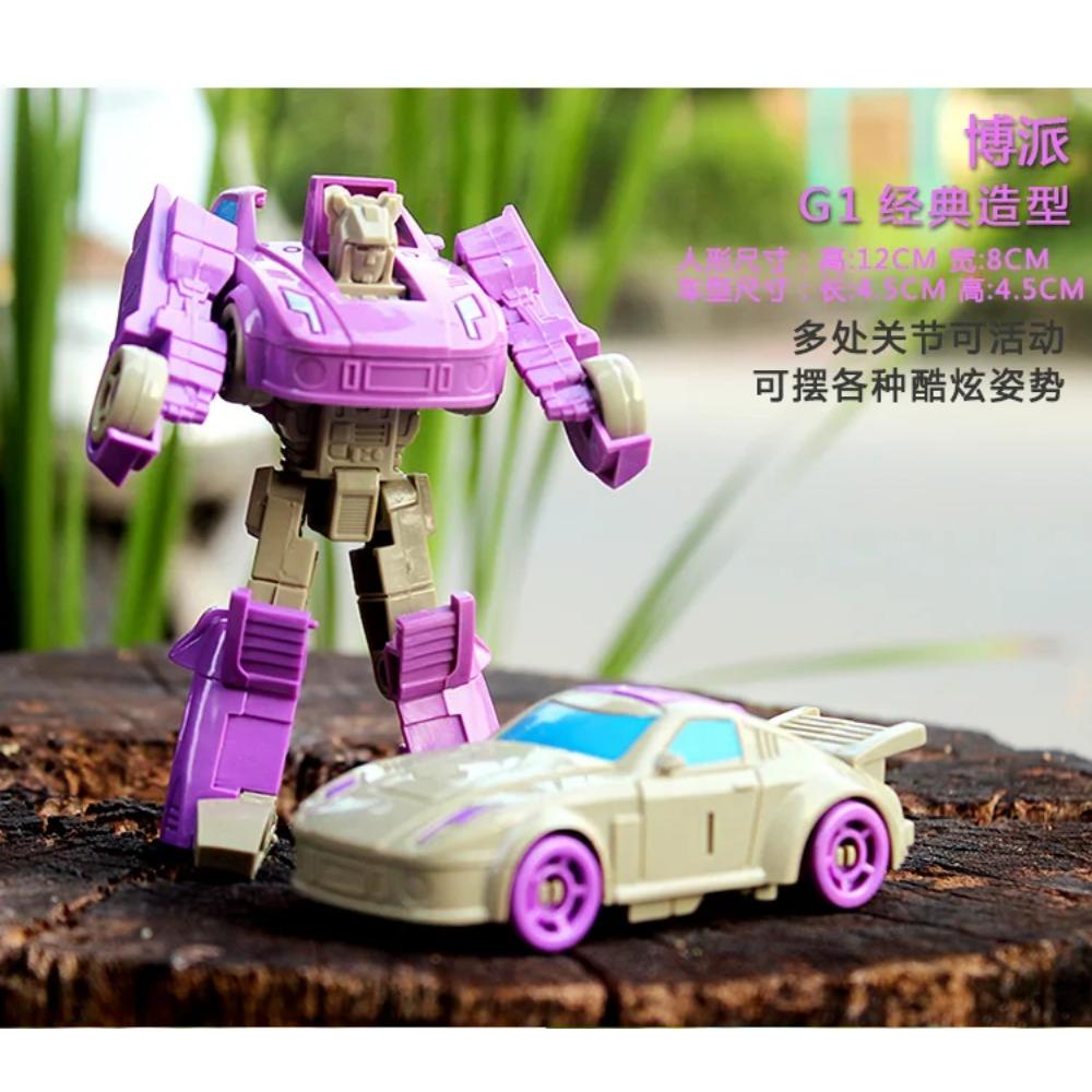 Трансформация Деформация Робот Желтая Машина Совместимая Модель Строительство Детский Блок Хобби Модель Машины Раннее Образование Детская Игрушка