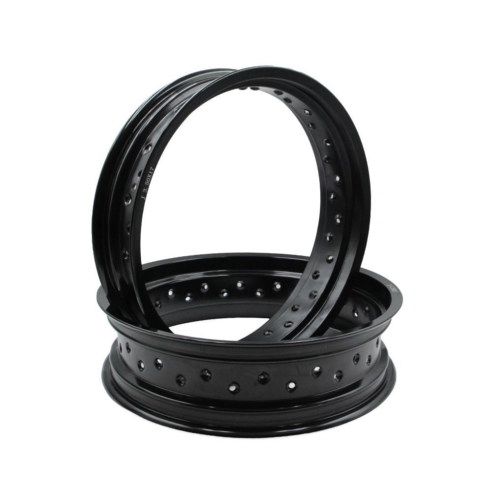 Motocross 17 inch Aluminum Wheel Rims Motorcycle Dirt Bike 36 Spokes Holes 3.00-17"/3.50-17"/4.25-17" Front/Rear Wheels Hub