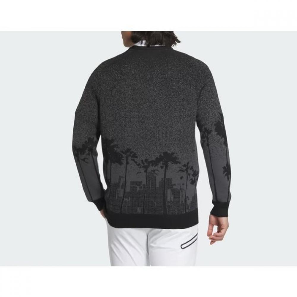 Adidas Golf La Sunset Crewneck Sweater Hy0968