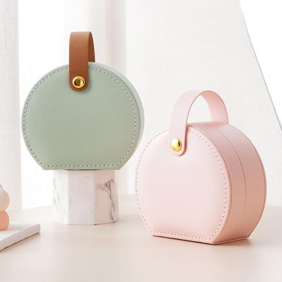 Шкатулка для ювелирных изделий, колец, сережек, органайзер с несколькими отделениями, водонепроницаемый, компактный, портативный, дорожный, футляр для ювелирных изделий