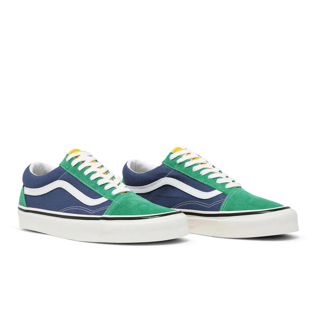 Vans Old Skool 36 DX 'Emerald Navy' (Unisex) Emerald / Navy Canvas Shoes VN0A38G2VZQ