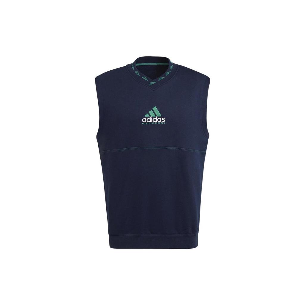 Adidas Vests Men's Blue V neck Moderate Other HG8092