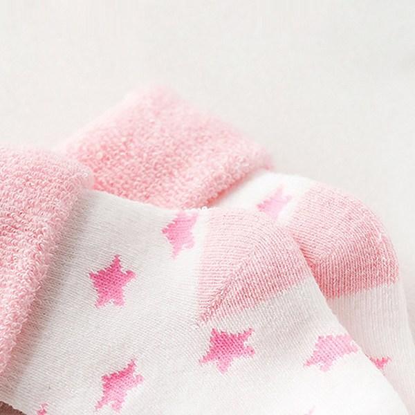 Комплект детских носков пастельных тонов Bevenys, 5 предметов, корейские детские товары