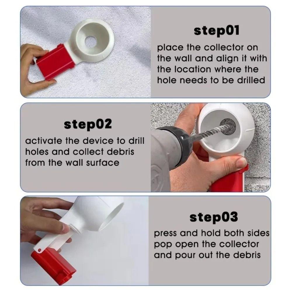 Эффективный сбор пыли Пылесборник Вращающаяся насадка Аксессуары для электроинструмента Шлифовальные работы