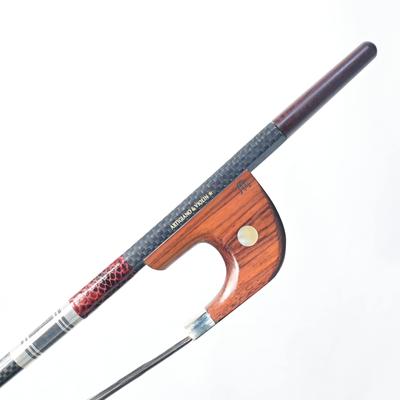 Смычок для контрабаса из углеродного волокна Snake Wood Frog в немецком стиле ARTIGIANO&VIOLIN AW-204