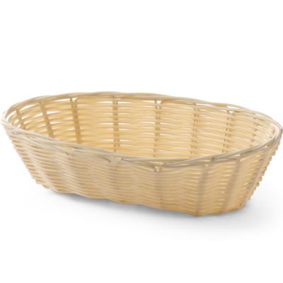 Овальная корзина для хлеба из полиротанга 225x130x55мм Hendi 426500