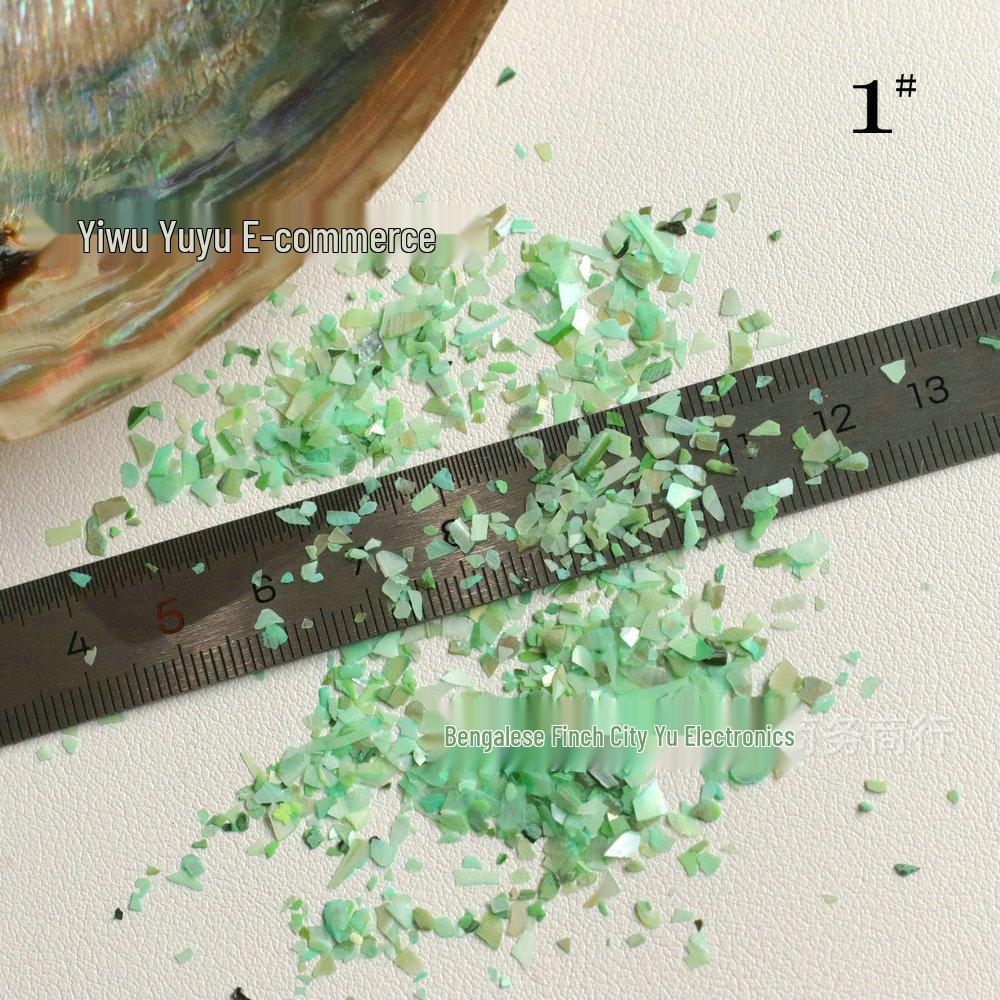 Mother of Pearl Shell Abalone Slivers: Nail Art, Hair Accessories, Resin Jewelry Materials