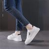 Модные женские теннисные кроссовки, модная дышащая повседневная обувь, маленькие белые туфли, мокасины, легкая нескользящая обувь для доски, лето