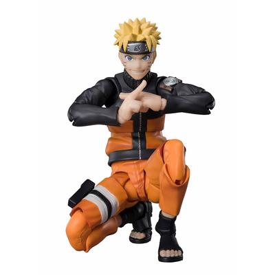 SHFiguarts NARUTO Shippuden Uzumaki Naruto - Jinchuriki of the Nine Tails - подвижная фигурка размером около 145 мм, окрашенная из ПВХ и АБС-пластика BAS63238