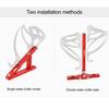 Bike Water Bottle Cage Adapter with Wrench Screws Lightweight Aluminum Alloy Mountain Road Bicycle Water Bottle Holder Mount Base Bike Accessories