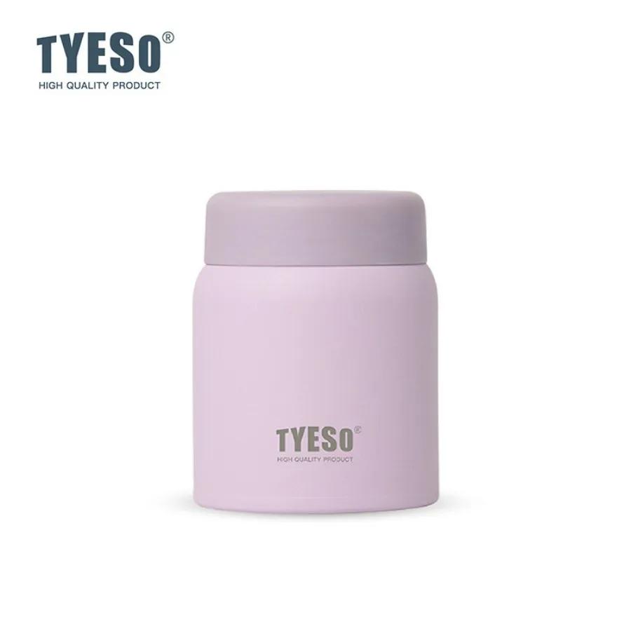 Tyeso 220 мл Милые термосы Компактная вакуумная колба Матовая нержавеющая сталь Портативная термокружка Стильная Герметичная Ежедневный незаменимый предмет