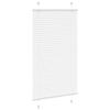 VidaXL Store plissé blanc 70x150 cm largeur du tissu 69,4 cm polyester, store plissé de fenêtre, store accordéon, store 4015494