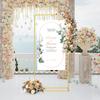 Wedding Arch Stand Wedding Props Photo Booth Props Wedding Background Decoration Background Stand for Display Poster Event Decor