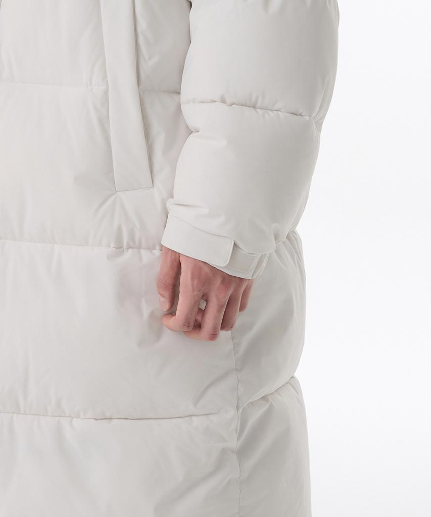 Musinsa Standard Daily Puffer Long Padded Parka [Dusty Cream]