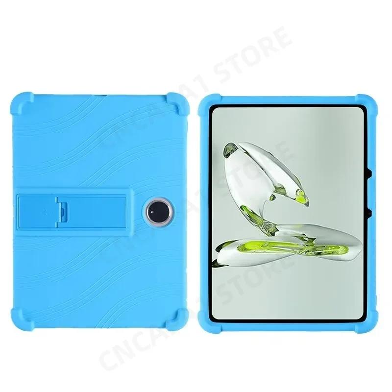 Для One Plus OnePlus Pad 2 Pro (2024) Чехол 12.1" Планшетный ПК Мягкий Силиконовый Чехол с Задней Подставкой Ударопрочный Защитный Мягкий