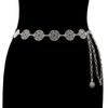 Adjustable Waist Chain Belt Bohemian Ethnic Style Belt Retro Sweater Chain For Dresses