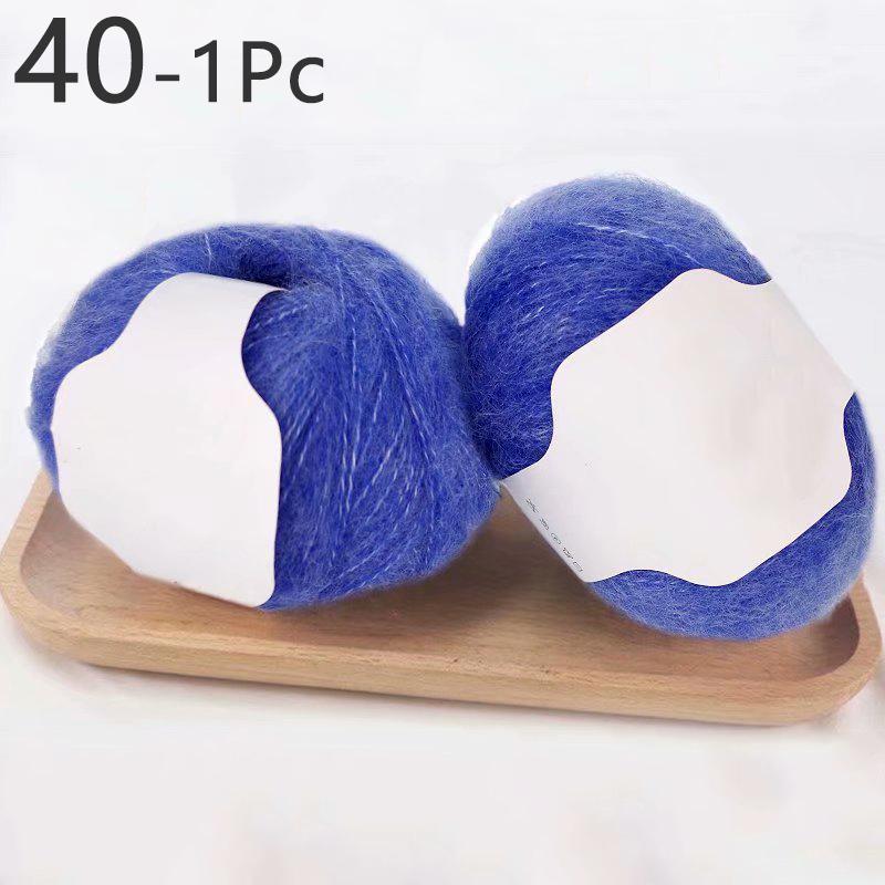 1 шт., 30 г, нить для вязания крючком из мохера для свитера, шарфа, пряжа для вязания, мягкая многоцветная пряжа для рукоделия «сделай сам»