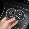 Car Non-slip Water Cup Pad Diamond Rhinestone Bling Decoration For Opel Astra Insignia Mokka Zafira Corsa Vectra Antara Meriva IA2