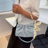 Korean Luxury Crossbody Bag Small Women's Handbags Portable Pearl Shoulder Bag  Purses