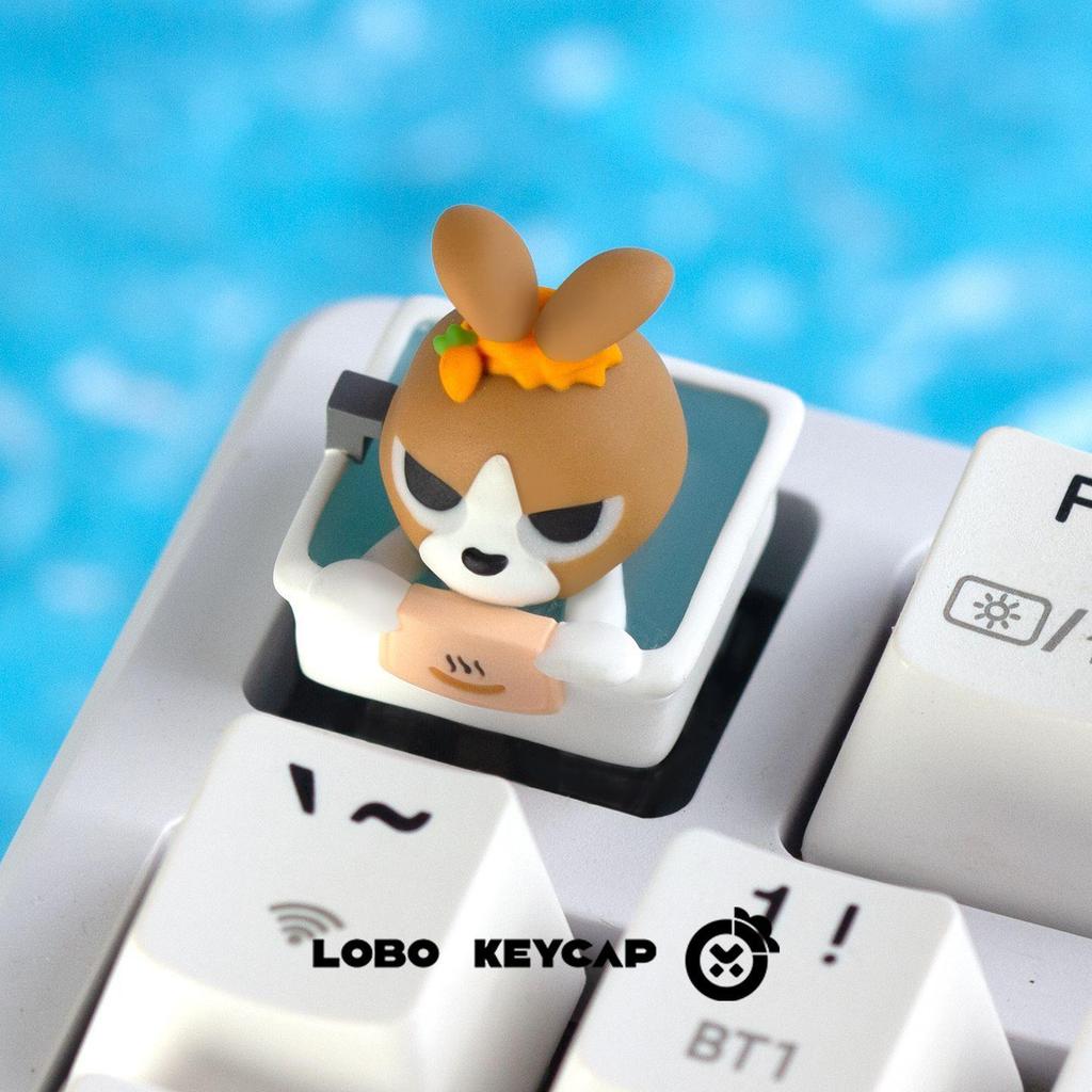 Siam Li Pu Cute Translucent Resin ESC Keycap - Creative Personalized Mechanical Keyboard Gift