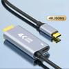 Кабель-адаптер Type C на HDMI-совместимый 4K 60 Гц с быстрой зарядкой PD 100 Вт для ноутбука, планшета, телефона к телевизору, монитору, проектору