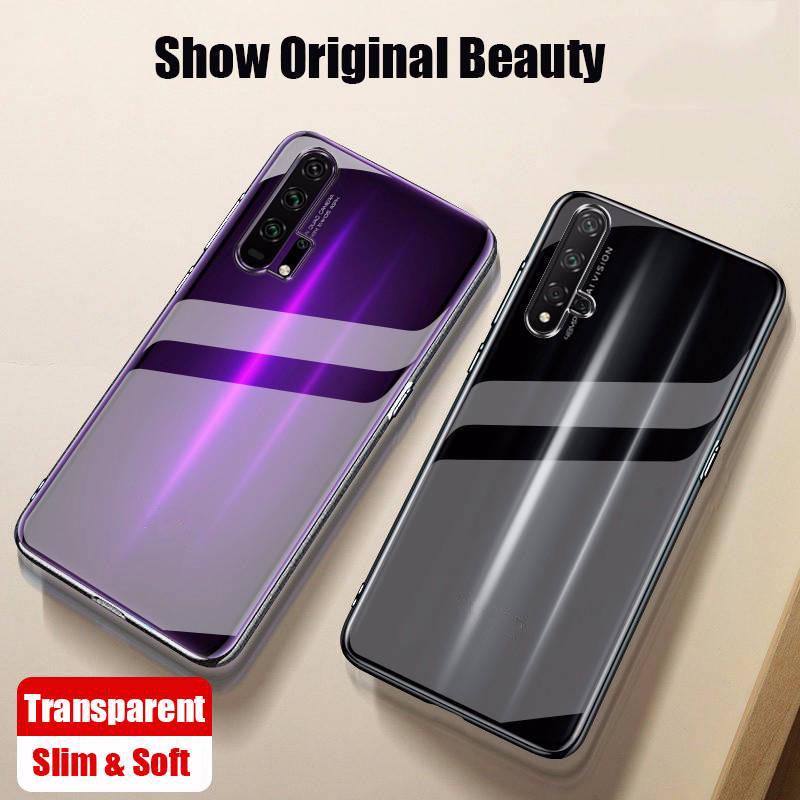 Мягкий силиконовый чехол из ТПУ Huawei P40 Lite E P30 Pro P20 Honor 20 Pro 10i 9X 8X 8A 8S 9A 9C 20E 10 P SMART Y6 Y7 Y9 Prime 2019 Мягкие прозрачные чехлы из ТПУ