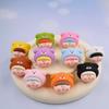 Cute Desktop Resin Dog Head Ornaments: Hand-Painted Jewelry Decor Blind Bags