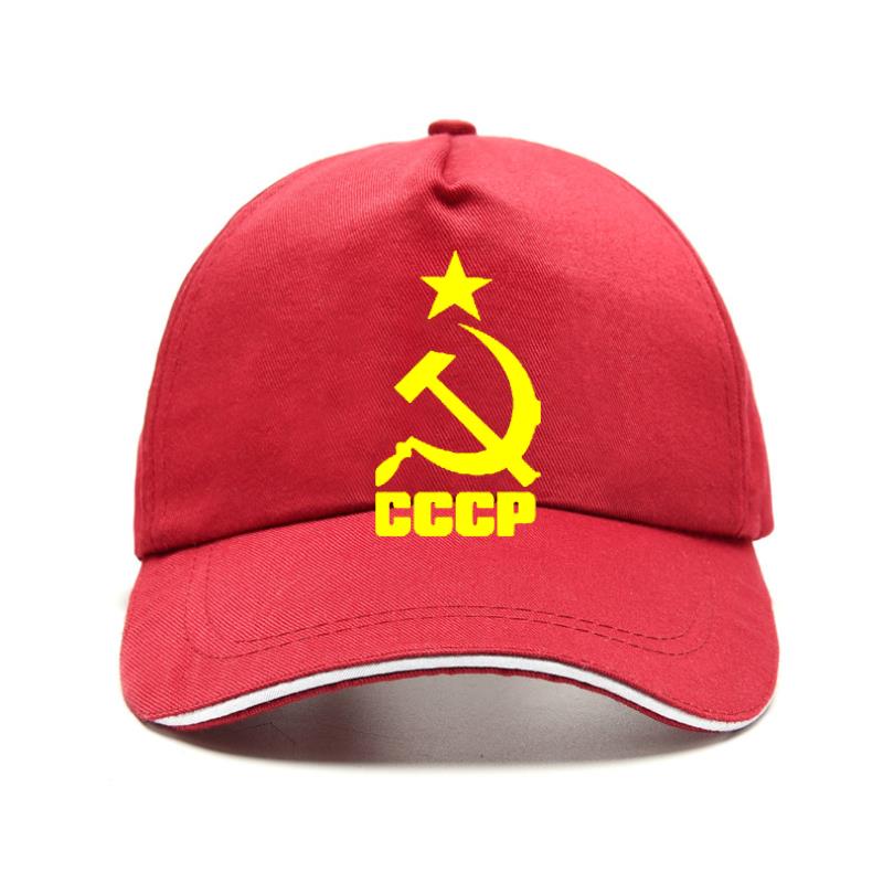 Men Summer CCCP Russian Baseball Cap Unisex USSR Soviet Union Man Hat Moscow Unisex Women Brand Adjustable Snapback Hats