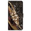 For Honor 90 Pro Case PU Leather Card Slots Phone Back Cover Pattern Printing Design