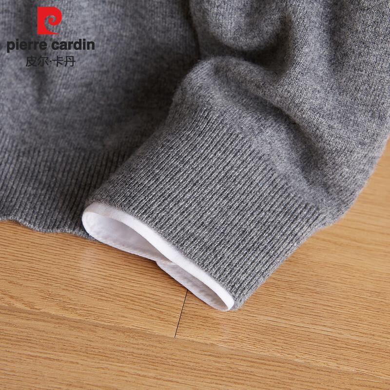 Pierre Cardin Men's Wool Jacquard Knit Sweater