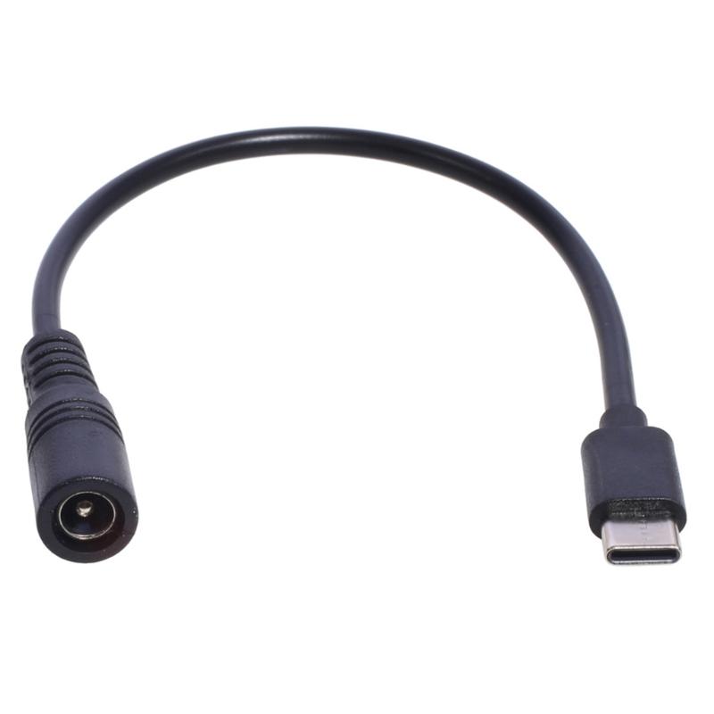 Универсальный кабель питания USB Type-C 5.5x2.1 мм для роутера, светодиодной ленты, вентилятора и устройств 5V(5.5x2.1mm)