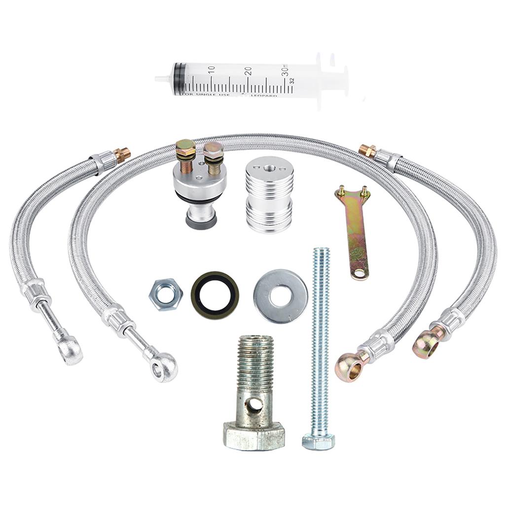 125ml Motorcycle Oil Cooler Engine Oil Cooling Radiator System Kit for CB CG Engine