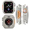 Aluminum Alloy Rugged Case for Apple Watch 9 8 7 45mm Metal Protector Bumper Cover Iwatch Series 6 5 4 Se 44mm Upgrade To Ultra