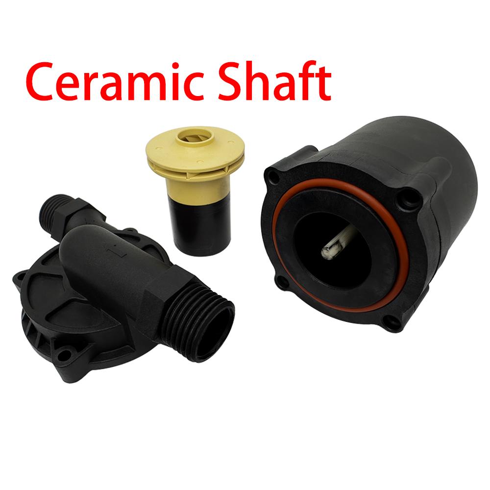 Silent DC12V Brushless Motor DC24V 1000L/H 8M Head 1/2" Waterproof Submersible Pump Fountain Water Heater Shower Booster Pump