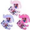 Kids Children Girls Anime Movie POP Singer Super Star Printed Casual Long Sleeves T Shirt + Pants Trousers Clothes Set