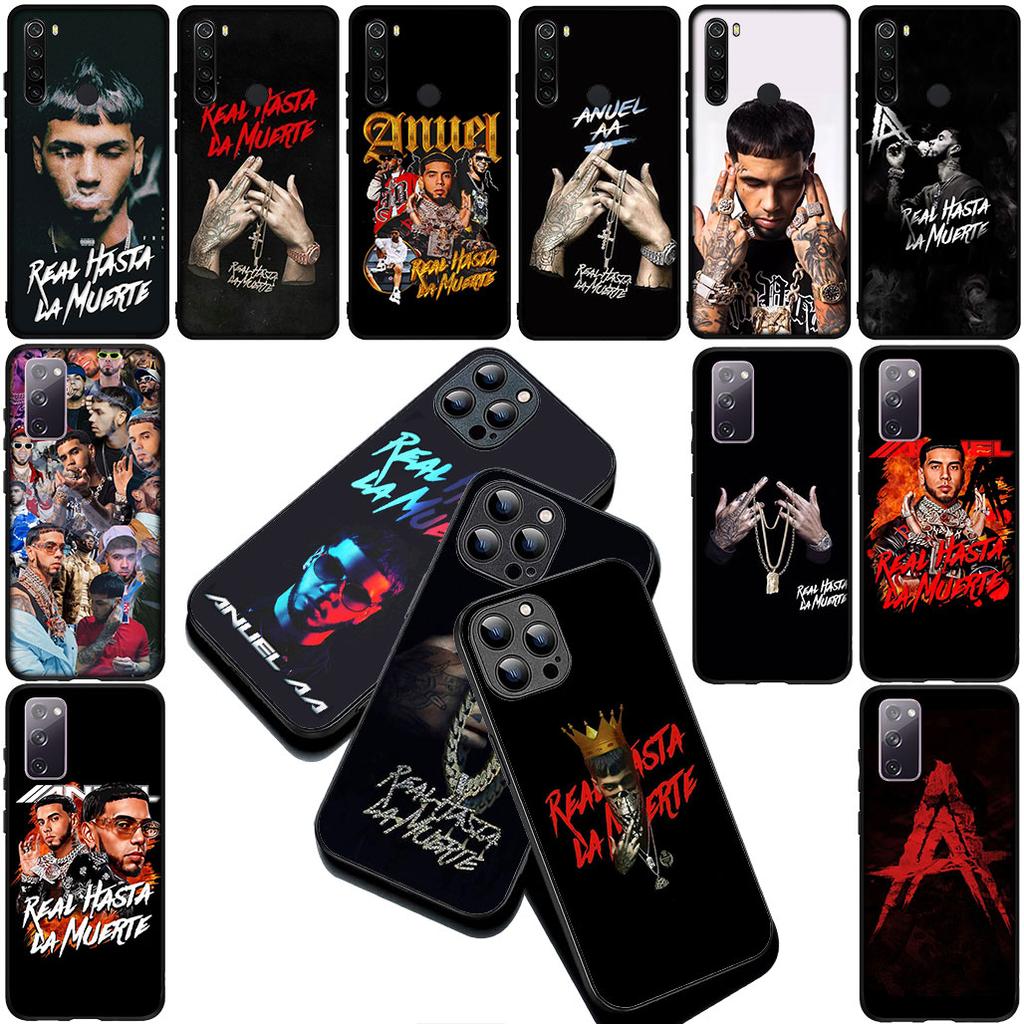 Горячий силиконовый чехол Anuel AA для Apple iPhone 16 14 15 Plus 11 Pro Max 16E ProMax + 15Plus 16+ 14+ Чехол для телефона