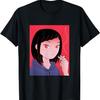 Футболка Футболка с курящей японской аниме-девушкой